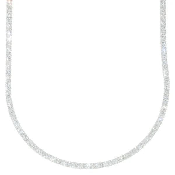 White Gold Tennis Chain - 14K Gold - DIA23.10CT - 30.00G - 20" inches