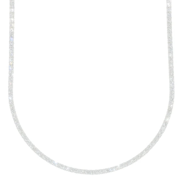 White Gold Tennis Chain - 14K Gold - DIA14.02CT - 22.50G - 20" inches