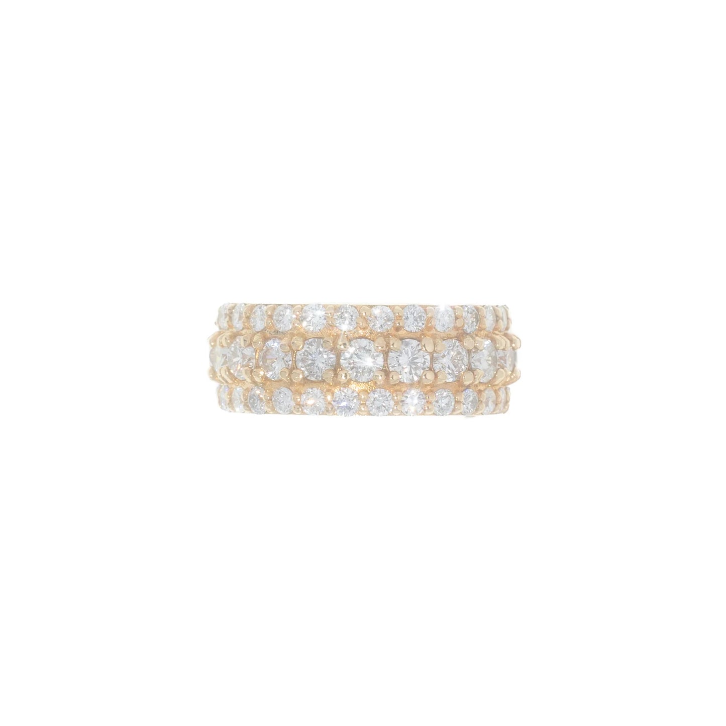 Eternity Ring - 10K - Rose Gold 21.20g - D 10.45 CT
