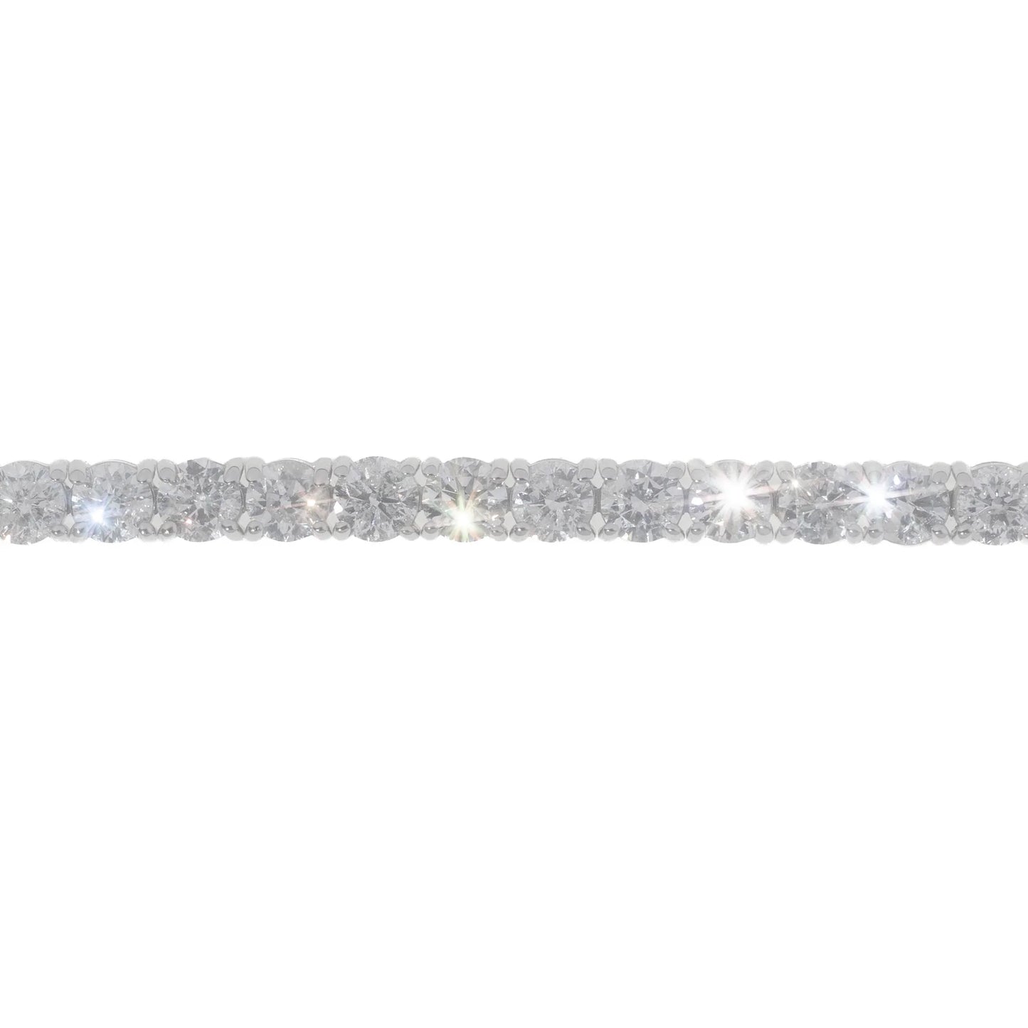 Tennis Bracelet – 14K – White Gold 26.1 g – D 20.31 CT – 7.5 inches
