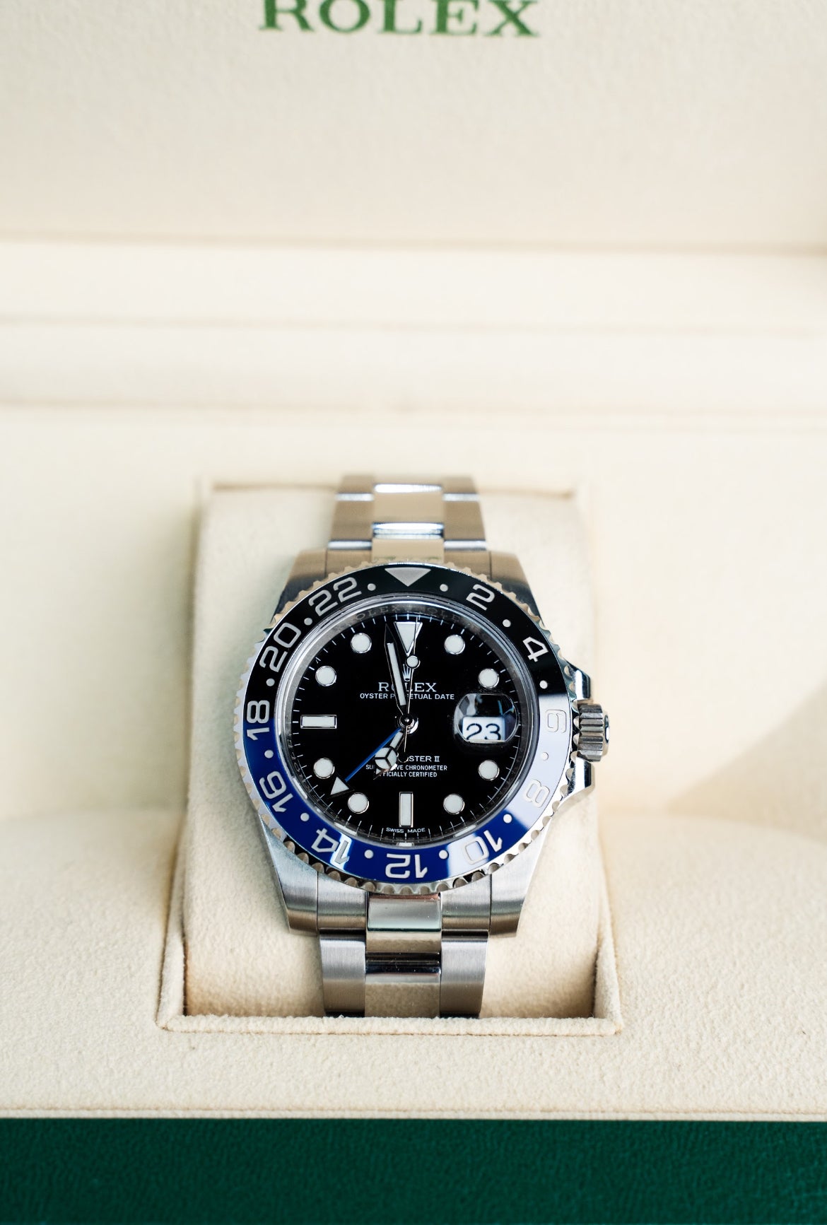 Rolex GMT-Master II, Batman 40mm, 2013
