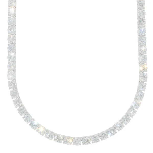 White Gold Tennis Chain - 14K Gold - DIA44.68CT - 67.7G- 20" inches
