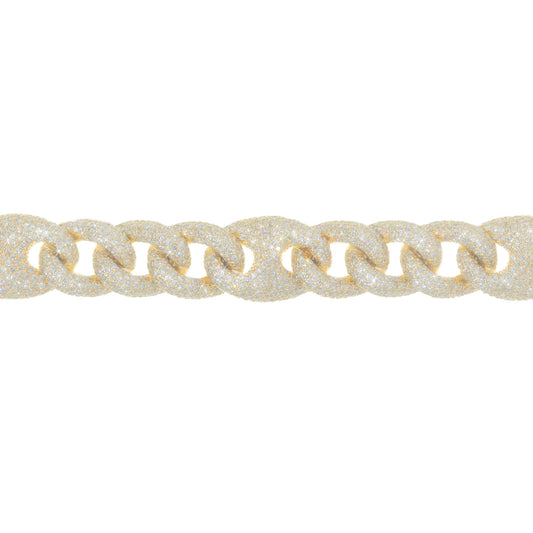 Gucci Cuban Link Bracelet - 14K - Yellow Gold 112.0g - D 15.51 ct - 8 inches