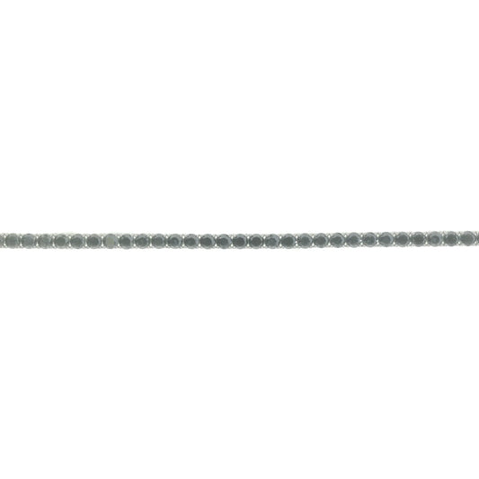 Tennis Bracelet With Black Diamonds - 14K - White Gold 10.0g - D 7.84 CT - 8 inches