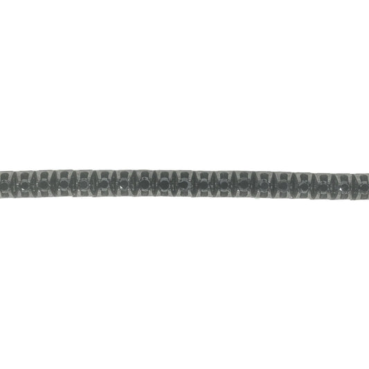 Tennis Bracelet With Black Diamonds - 14K - White Gold 35.10g - 7.39 CT - 8 inches