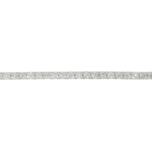 Tennis Bracelet - 14K - White Gold 27.6g - D 15.42 CTW - 8 inches