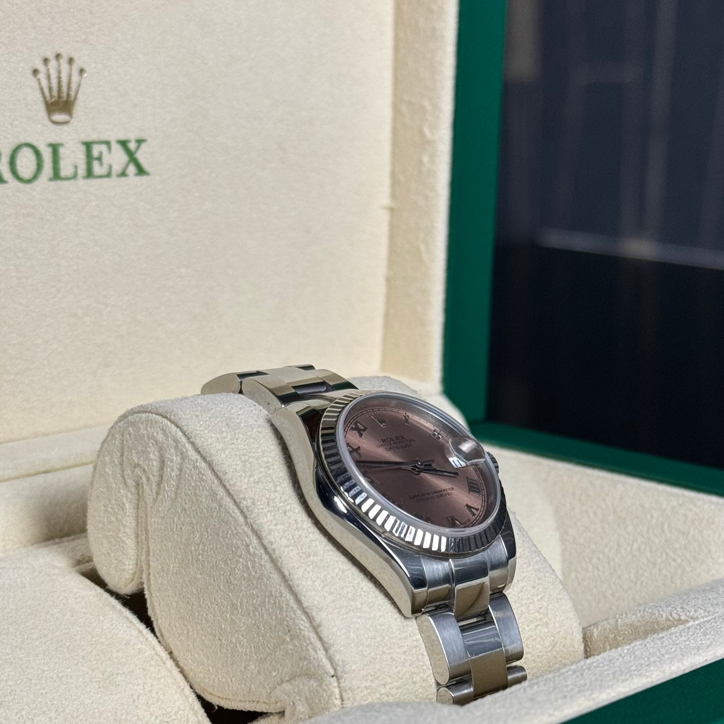 Women's Stainless Steel Datejust Watch