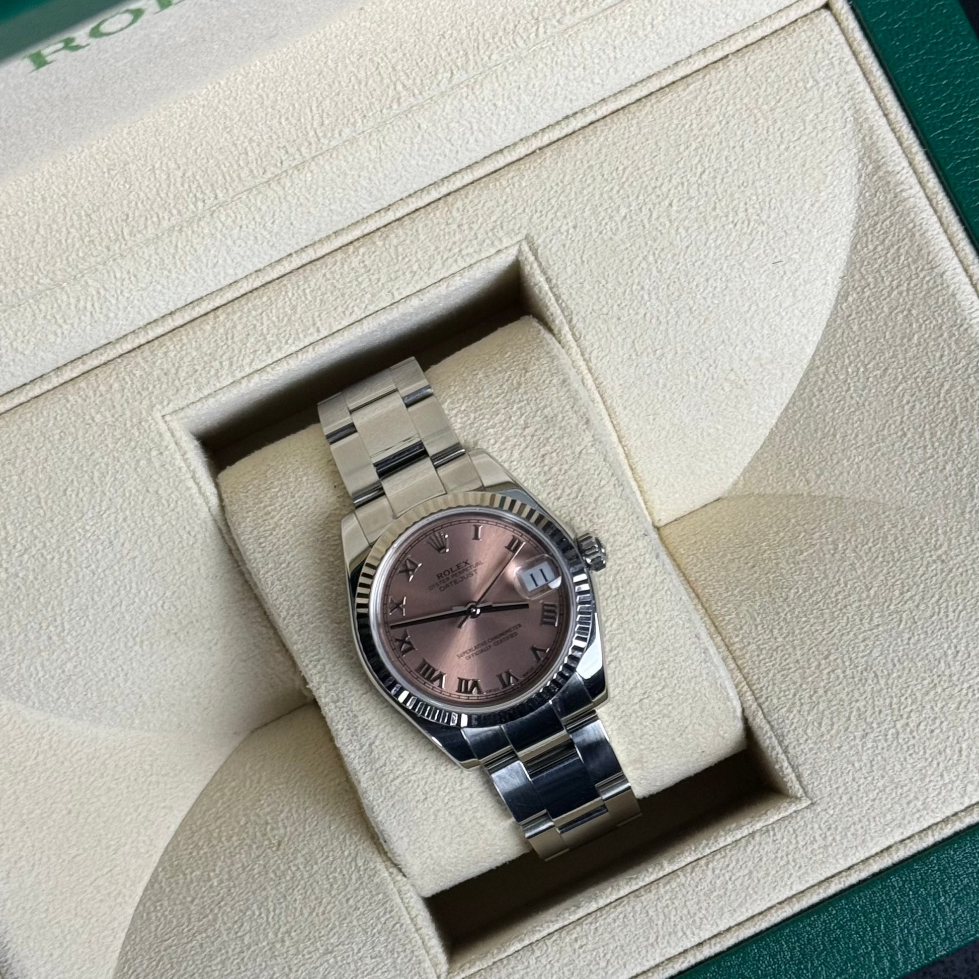 Women's Stainless Steel Datejust Watch