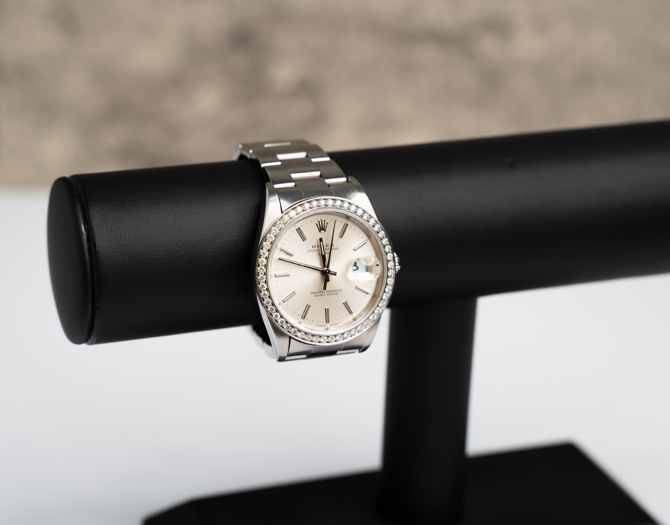 Rolex Datejust 36mm Diamonds around