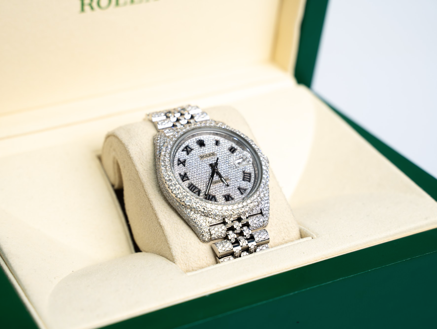 Rolex Watches-Full Diamond Datejust 2021