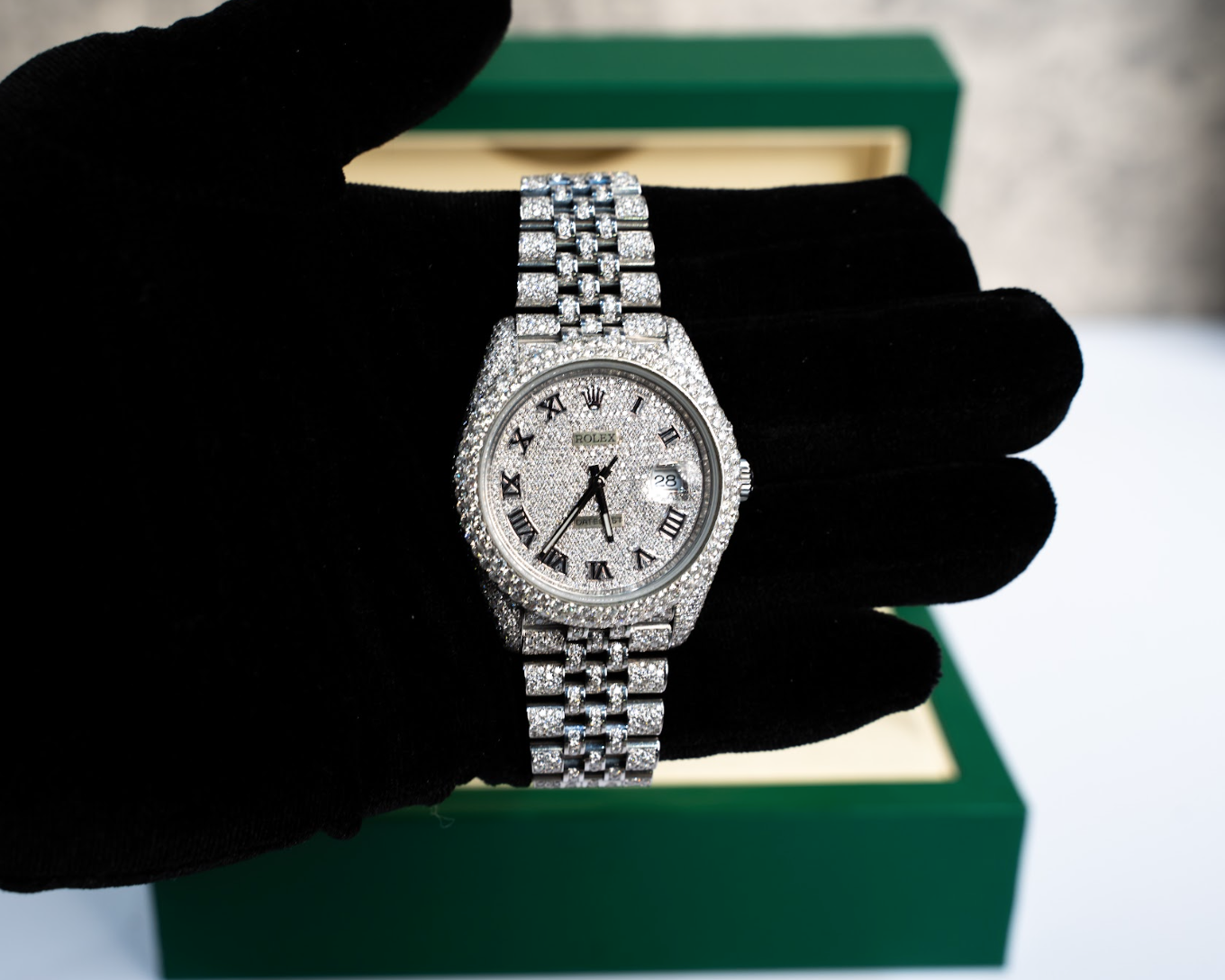 Rolex Watches-Full Diamond Datejust 2021