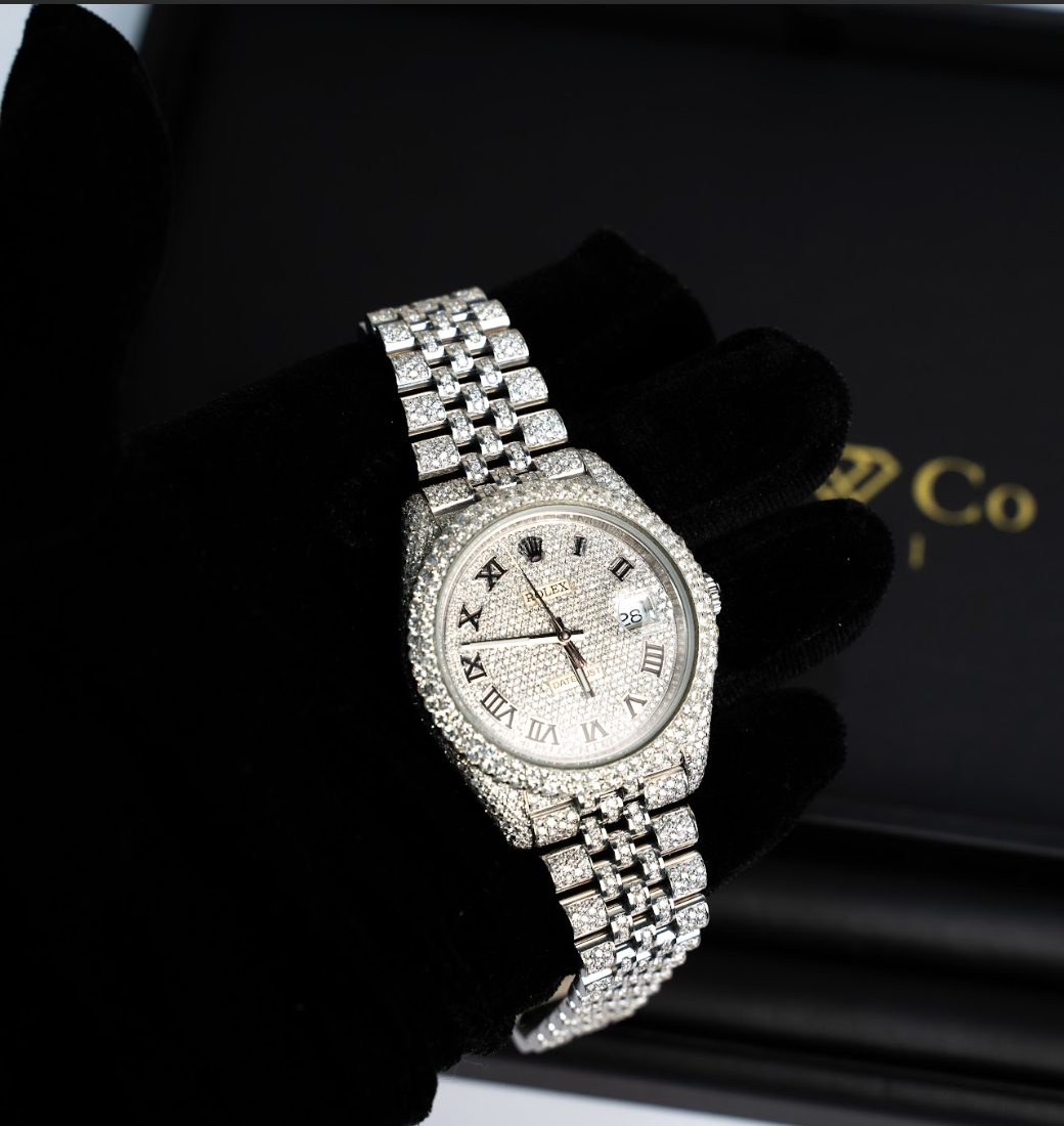 Rolex Watches-Full Diamond Datejust 2021