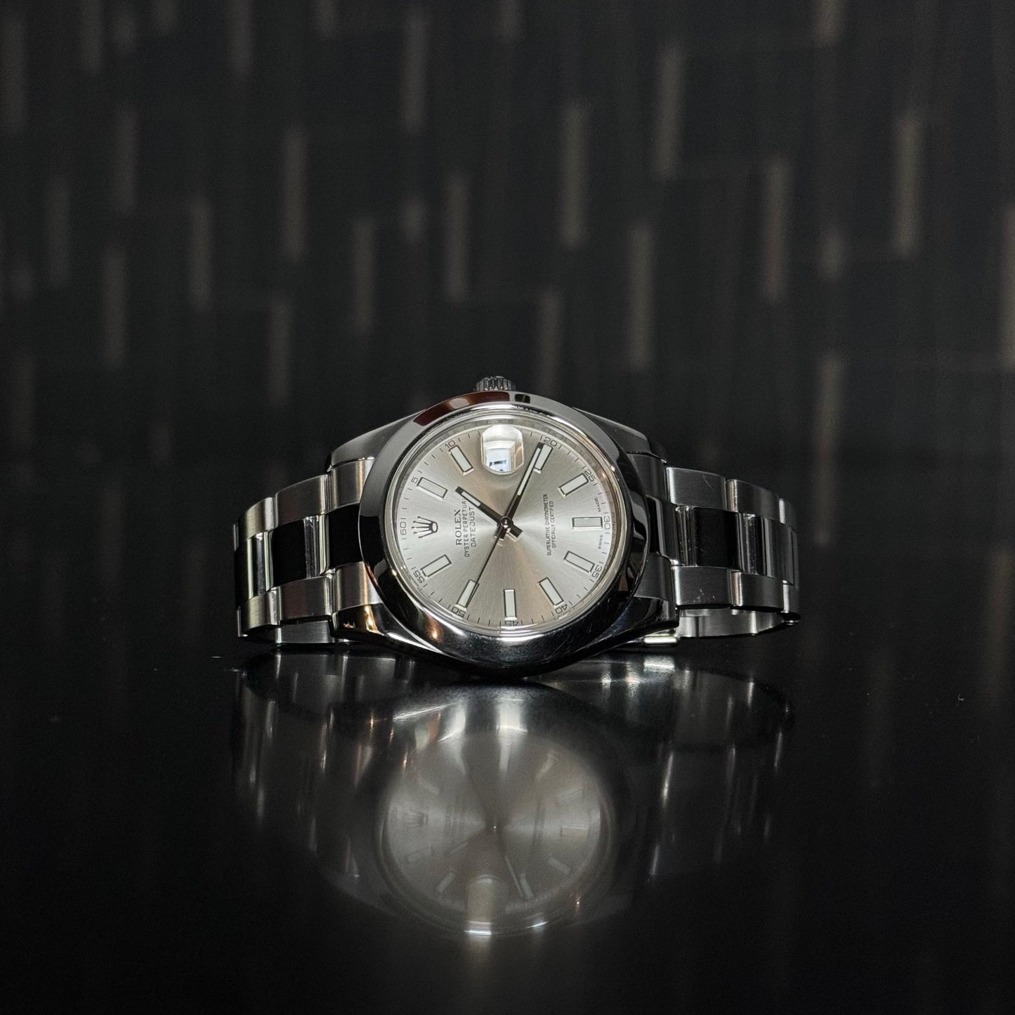 Rolex 36mm White Dial Watch