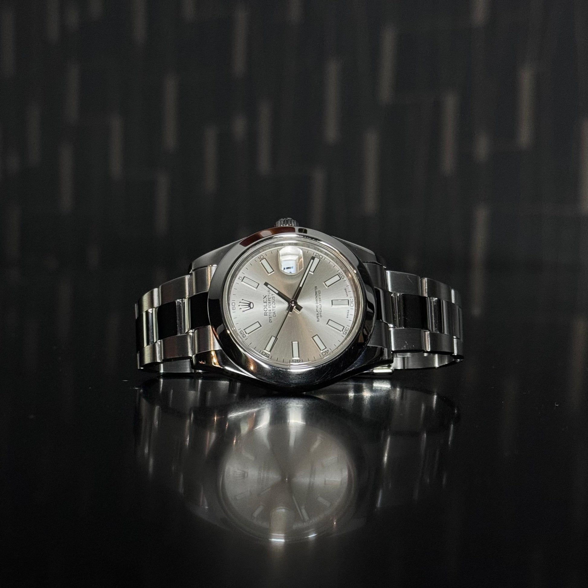 Rolex 36mm White Dial Watch