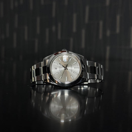 Rolex 36mm White Dial Watch